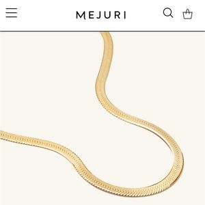 Bold Herringbone Chain Necklace